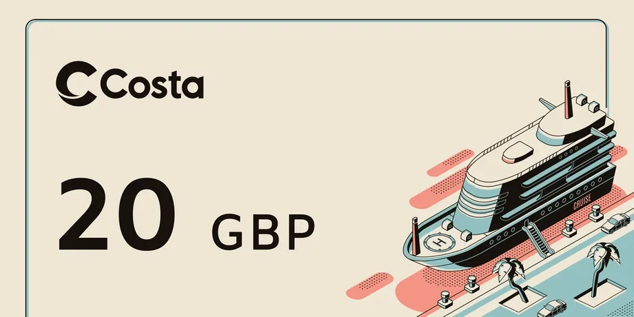 Costa 20 GBP Gift Card (United Kingdom) gallery image 2