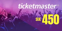 Ticketmaster 450 SEK Gift Card (Sweden) thumb 2