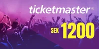 Ticketmaster 1200 SEK Gift Card (Sweden) thumb 2