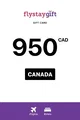 Flystay 950 CAD Gift Card (Canada) thumb 2