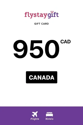 Flystay 950 CAD Gift Card (Canada) gallery image 2