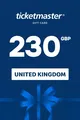 Ticketmaster 230 GBP Gift Card (United Kingdom) thumb 2