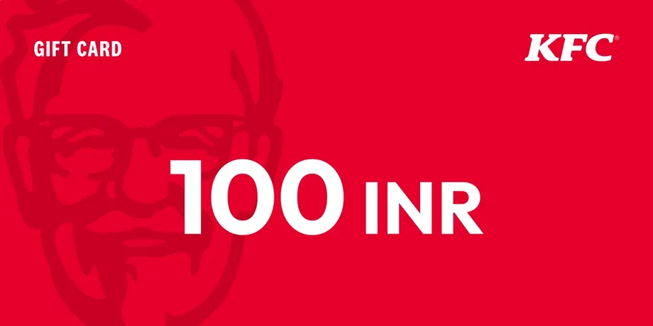 KFC 100 INR Gift Card (India) gallery image 2