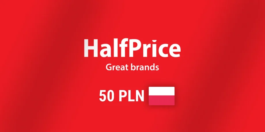 Halfprice 50 PLN Gift Card (Poland) gallery image 2
