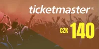 Ticketmaster 140 CZK Gift Card (Czech Republic) thumb 2