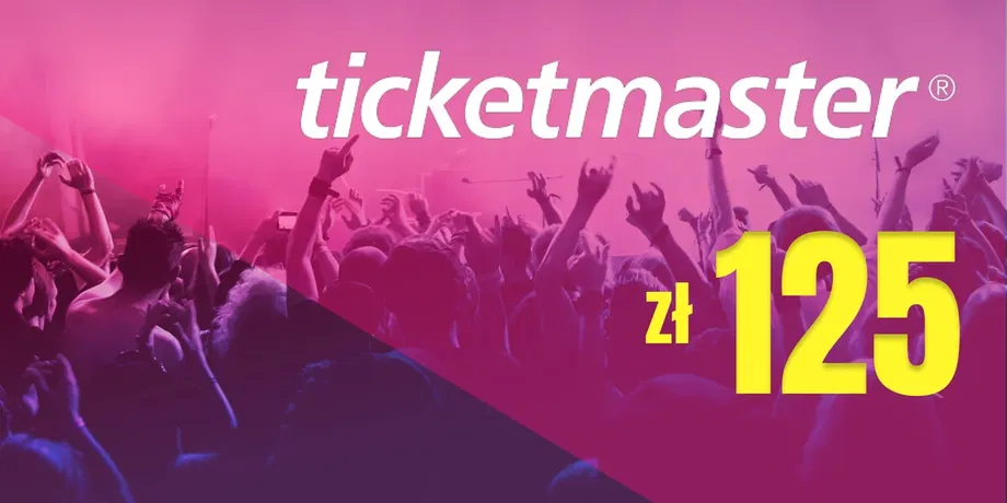 Ticketmaster 125 PLN Gift Card (Poland) gallery image 2