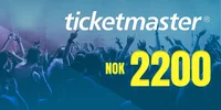 Ticketmaster 2200 NOK Gift Card (Norway) thumb 2