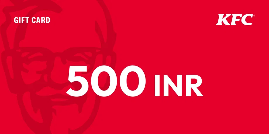 KFC 500 INR Gift Card (India) gallery image 2