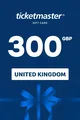 Ticketmaster 300 GBP Gift Card (United Kingdom) thumb 2