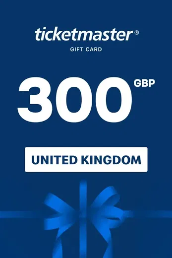 Ticketmaster 300 GBP Gift Card (United Kingdom) gallery image 2