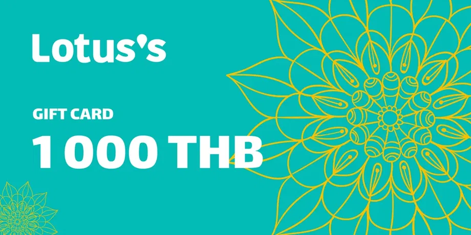 Lotuss 1000 THB Gift Card (Thailand) gallery image 2