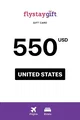 Flystay 550 USD Gift Card (United States) thumb 2