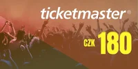 Ticketmaster 180 CZK Gift Card (Czech Republic) thumb 2