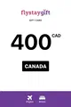 Flystay 400 CAD Gift Card (Canada) thumb 2