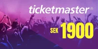 Ticketmaster 1900 SEK Gift Card (Sweden) thumb 2