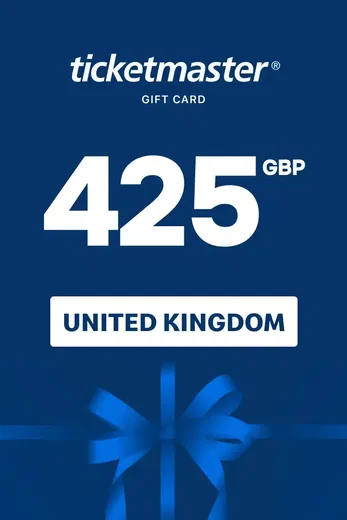 Ticketmaster 425 GBP Gift Card (United Kingdom) gallery image 2