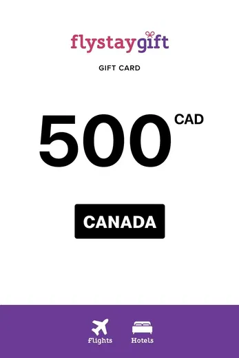Flystay 500 CAD Gift Card (Canada) gallery image 2