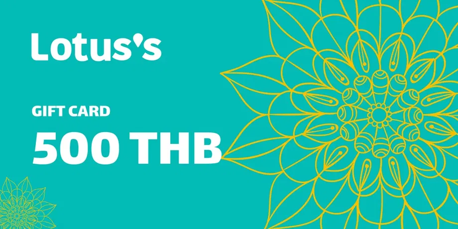 Lotuss 500 THB Gift Card (Thailand) gallery image 2