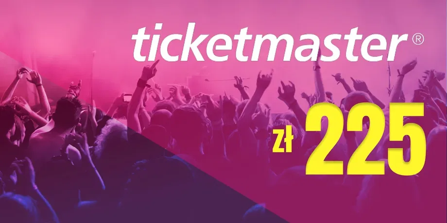 Ticketmaster 225 PLN Gift Card (Poland) gallery image 2