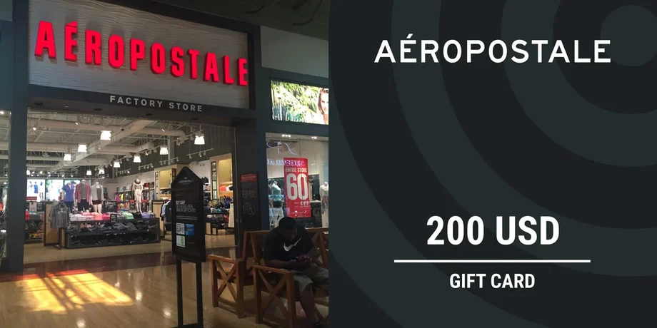 Aeropostale 200 USD Gift Card (United States) gallery image 2