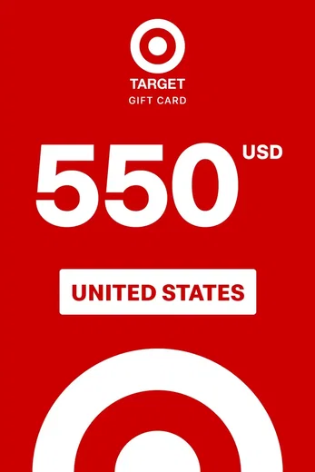 Target 550 USD Gift Card (United States) gallery image 2