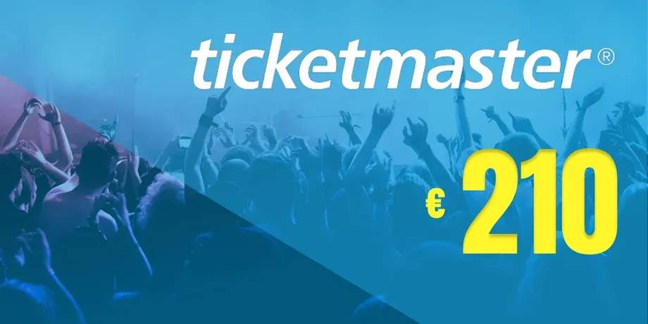 Ticketmaster 210 EUR Gift Card (Germany) gallery image 2
