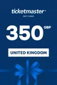 Ticketmaster 350 GBP Gift Card (United Kingdom) thumb 2