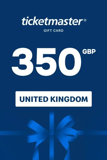 Ticketmaster 350 GBP Gift Card (United Kingdom) gallery image 2