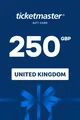 Ticketmaster 250 GBP Gift Card (United Kingdom) thumb 2