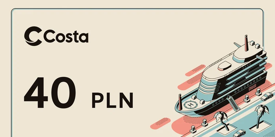 Costa 40 PLN Gift Card (Poland) gallery image 2
