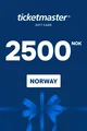 Ticketmaster 2500 NOK Gift Card (Norway) thumb 2
