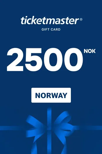 Ticketmaster 2500 NOK Gift Card (Norway) gallery image 2