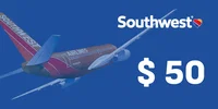 Southwest 50 USD Gift Card (United States) thumb 2