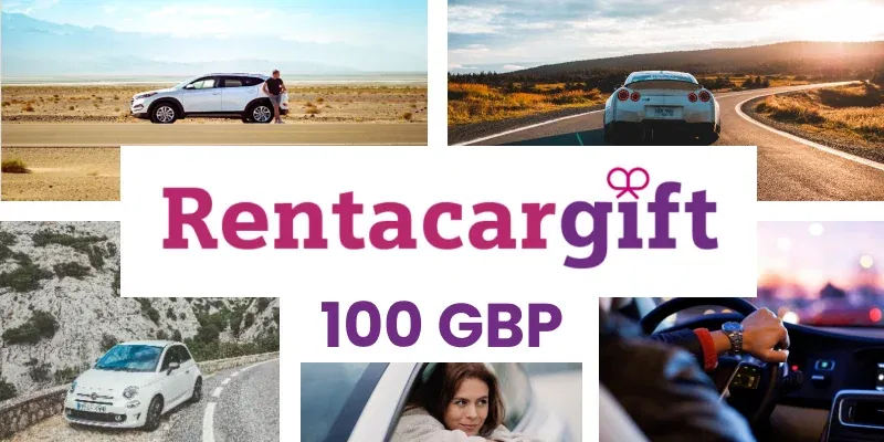 RentacarGift 100 GBP Gift Card (Global) gallery image 2