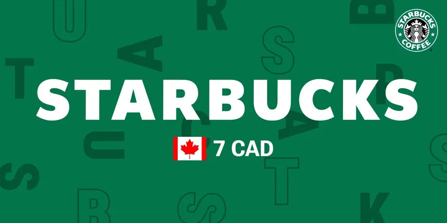 Starbucks 7 CAD Gift Card (Canada) gallery image 2