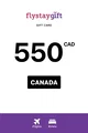 Flystay 550 CAD Gift Card (Canada) thumb 2