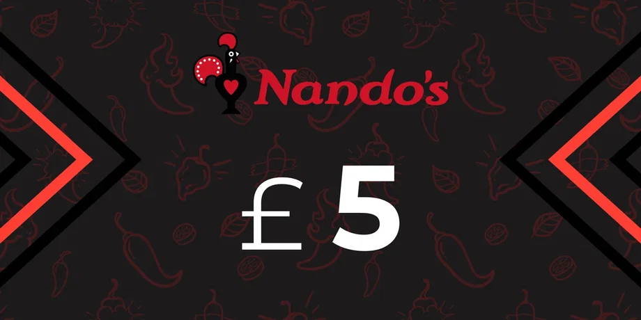 Nandos 5 GBP Gift Card (United Kingdom) gallery image 2