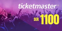 Ticketmaster 1100 SEK Gift Card (Sweden) thumb 2