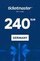 Ticketmaster 240 EUR Gift Card (Germany) thumb 2