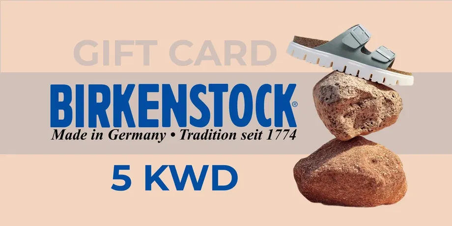 Birkenstock 5 KWD Gift Card (Kuwait) gallery image 2