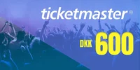 Ticketmaster 600 DKK Gift Card (Denmark) thumb 2