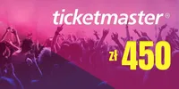 Ticketmaster 450 PLN Gift Card (Poland) thumb 2