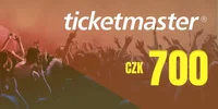 Ticketmaster 700 CZK Gift Card (Czech Republic) thumb 2