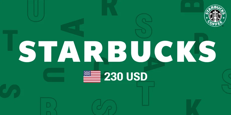 Starbucks 230 USD Gift Card (United States) gallery image 2