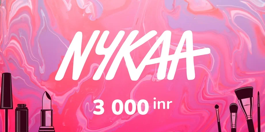 Nykaa 3000 INR Gift Card (India) gallery image 2