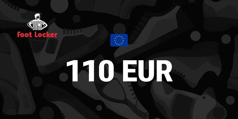 Foot Locker 110 EUR Gift Card (Spain) gallery image 2