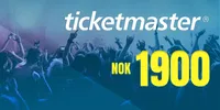 Ticketmaster 1900 NOK Gift Card (Norway) thumb 2
