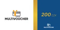 Multivoucher 200 CZK Gift Card (Czech Republic) thumb 2