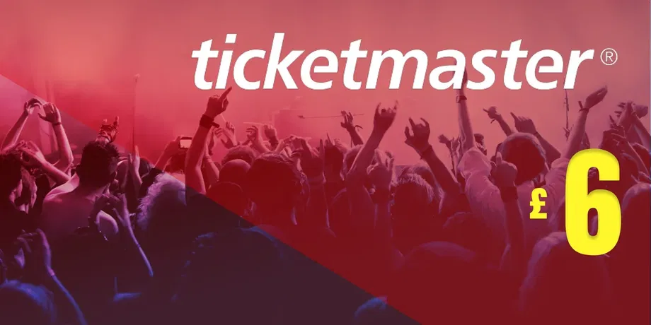 Ticketmaster 6 GBP Gift Card (United Kingdom) gallery image 2