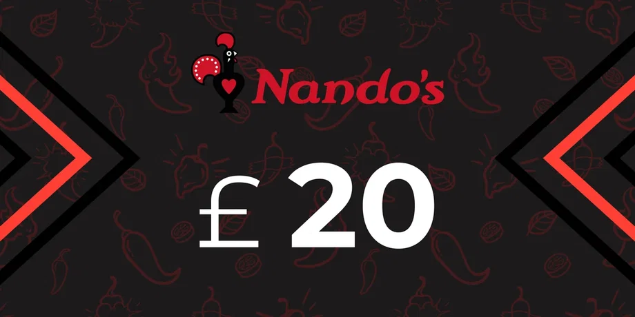 Nandos 20 GBP Gift Card (United Kingdom) gallery image 2
